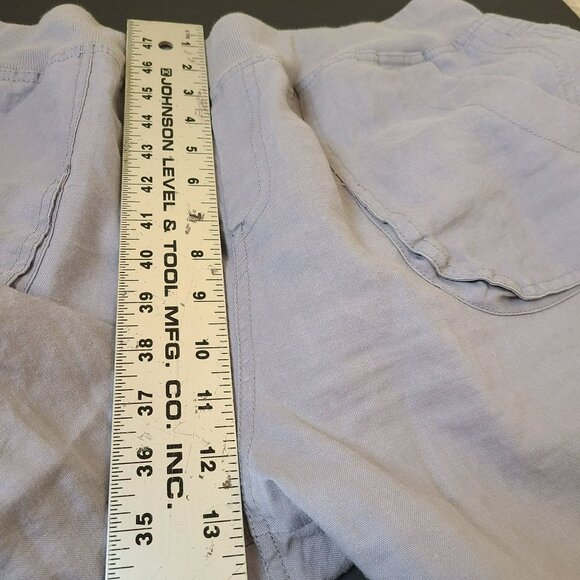 Soft Surroundings Womens LG/TALL Gray Wide Leg Elastic Waist Pull On Cargo Pants - Picture 9 of 12